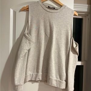 Missguided Light Gray Top